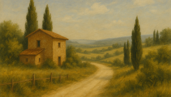 La magia delle mattine in campagna
